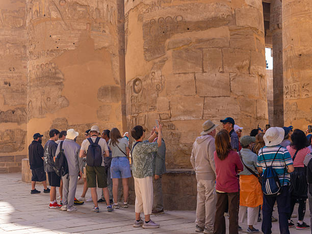 Travellers on a shared departure tour in Egypt
